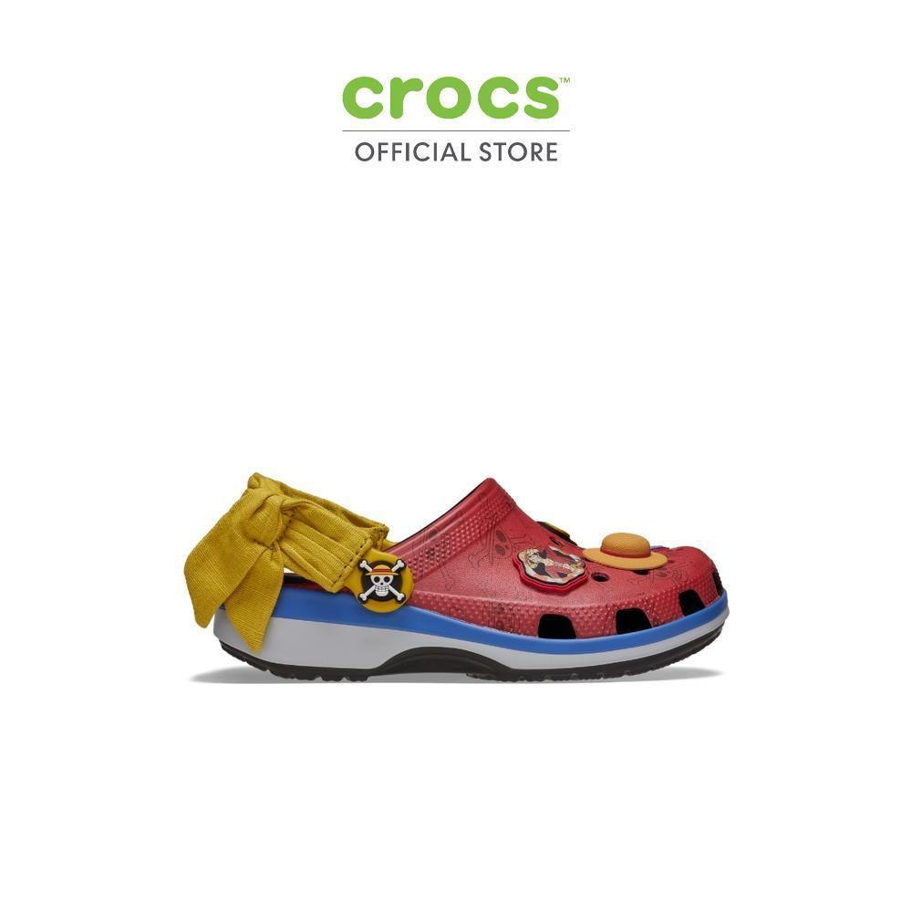 CROCS รองเท้าลำลองเด็ก ONE PIECE LUFFY CLASSIC CLOG รุ่น 212127-90H -  MULTICOLOR
