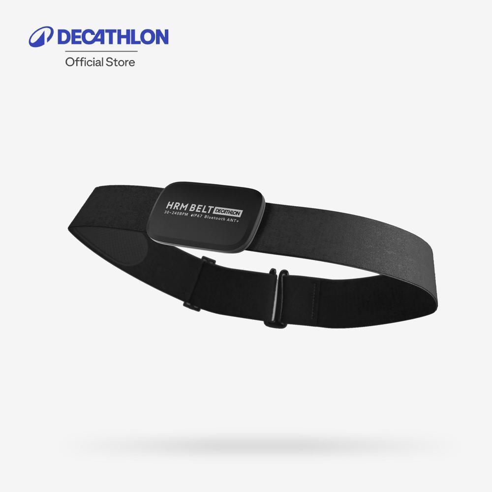 Decathlon Hrm Belt - Heart Rate Monitor Belt Ant+tooth สายรัดวัดอัตราการเต้นของหัวใจ Ant+tooth - Bla