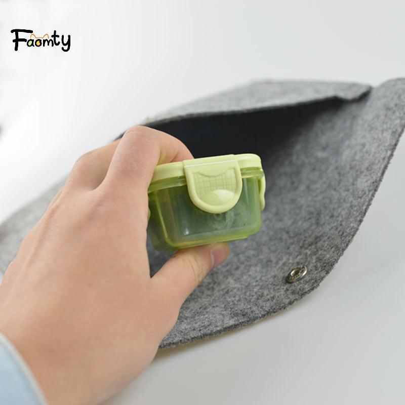 [Famty] Mini Thiened Sealed Fresh Box Portable Baby Food Storage Freezer Containers TH