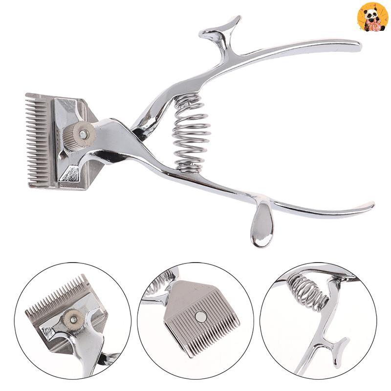 [CO] ปัตตาเลี่ยนตัดผมเสียงรบกวนต่ําแบบแมนนวล Vintage Barber Hand Clipper ตัดผมแบบพกพา [TH]