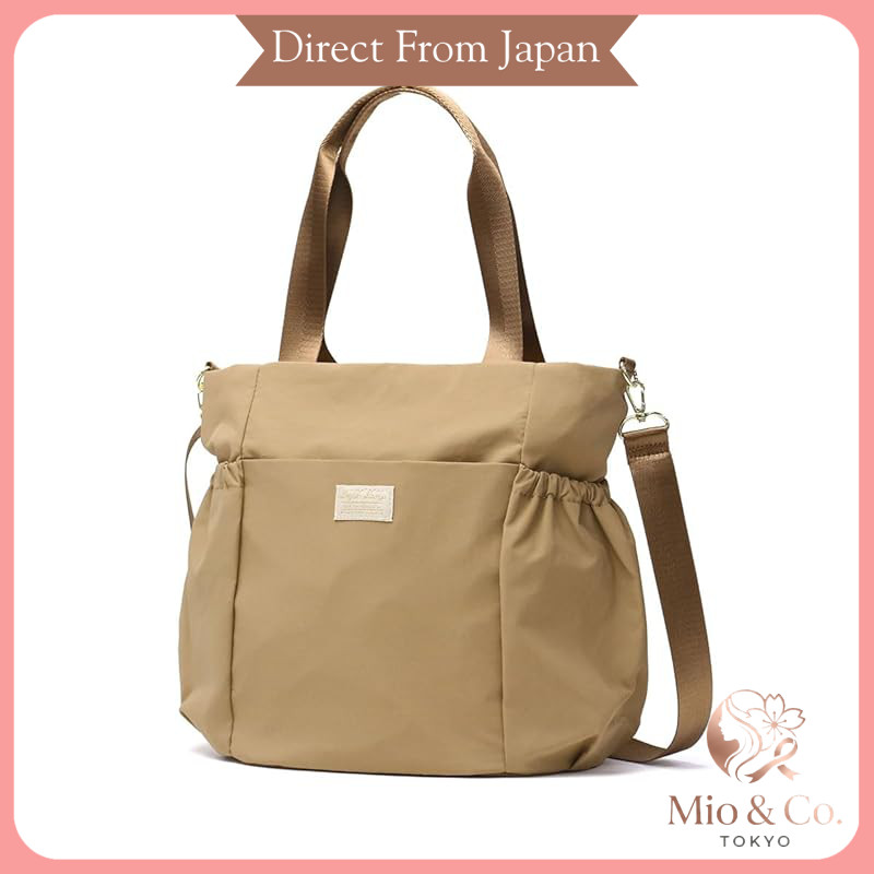 FUWARI A4 Washable Lightweight 2-Way Tote Bag