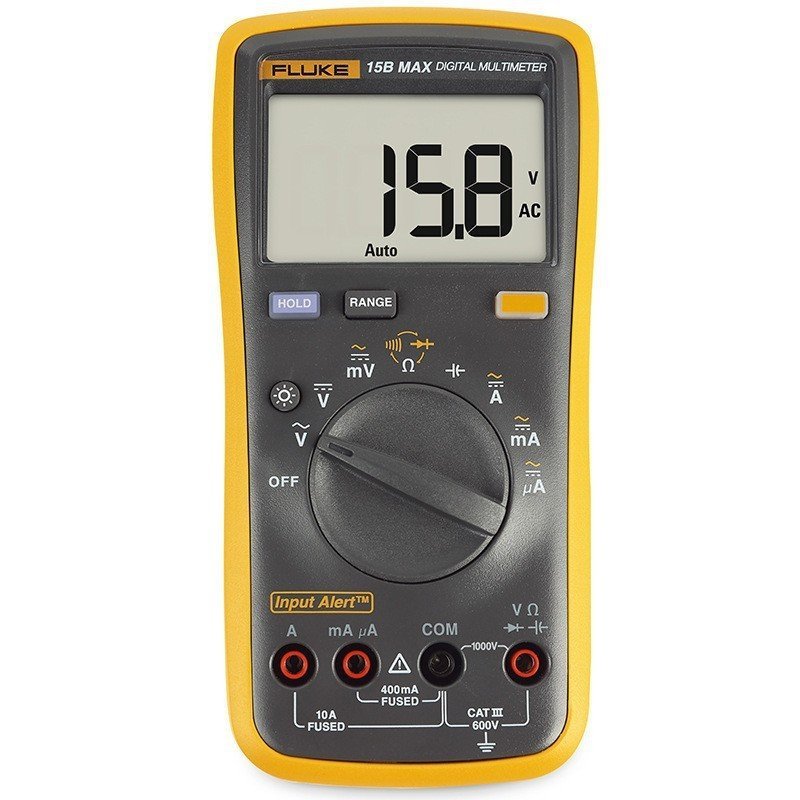 มัลติมิเตอร์แบบดิจิตอล Fluke max-01fluke18b+อุตสาหกรรมสะดวกมือถือ f15b มัลติมิเตอร์ Z3WS