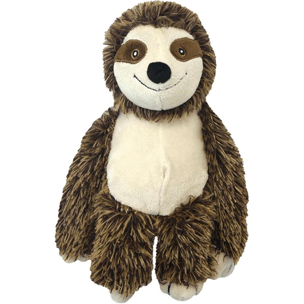 Multipet Bark Buddies Sloth Dog Plush Toy - Squeaky Dog Toy for All Dog Toy - ตุ๊กตาสัตว์สุนัขของเล่