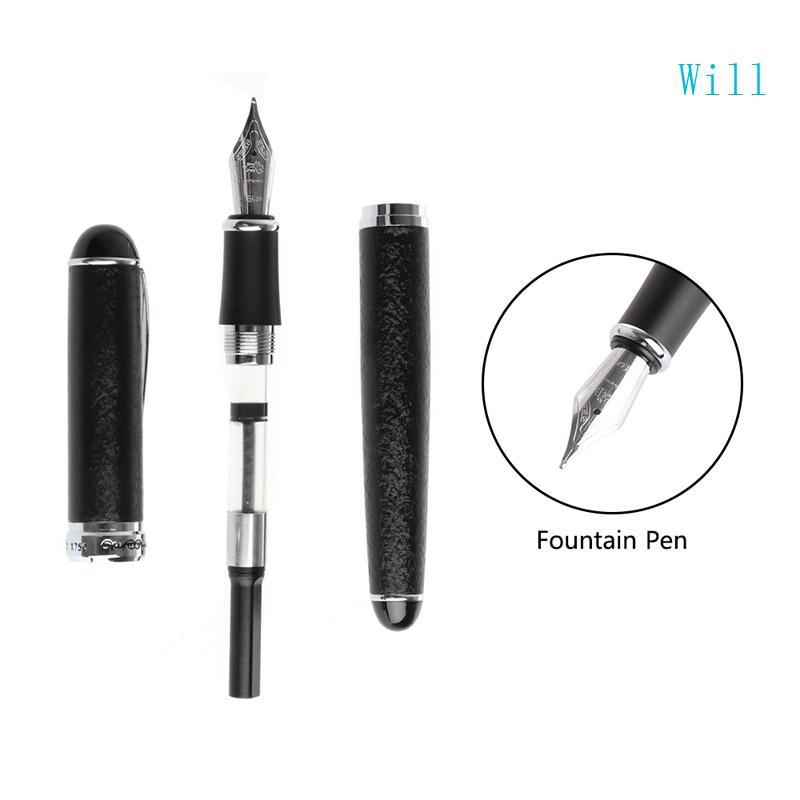 Will JINHAO X750 Medium Nib Fountain Pen อุปกรณ์เครื่องเขียนเครื่องมือเขียน
