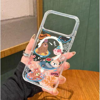 เคสชาร์จได้ สําหรับ iPhone 17 Promax 16 15 14 13 12 11 Pro Max 17Air Pro 6S 6Plus 7 8 SE 7 Plus เคสแม่แหล็ก ลายการ์ตูน