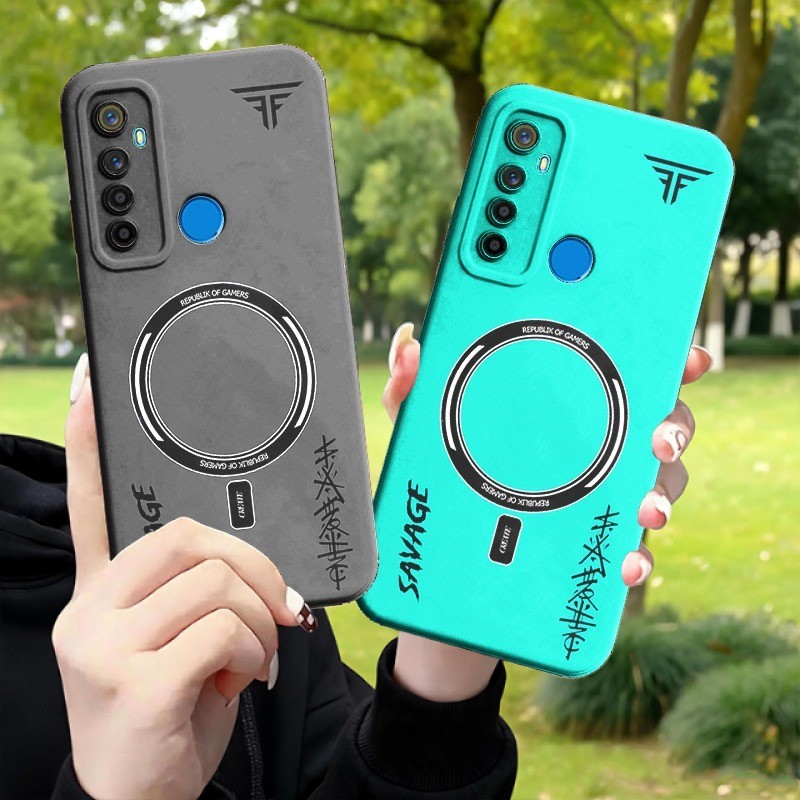 เคสRealme 5 / 5i - เคสRealme 5 Pro - เคสRealme 6 - เคสRealme 8 - Realme 7 Softcase - GEMINI24 - SILI