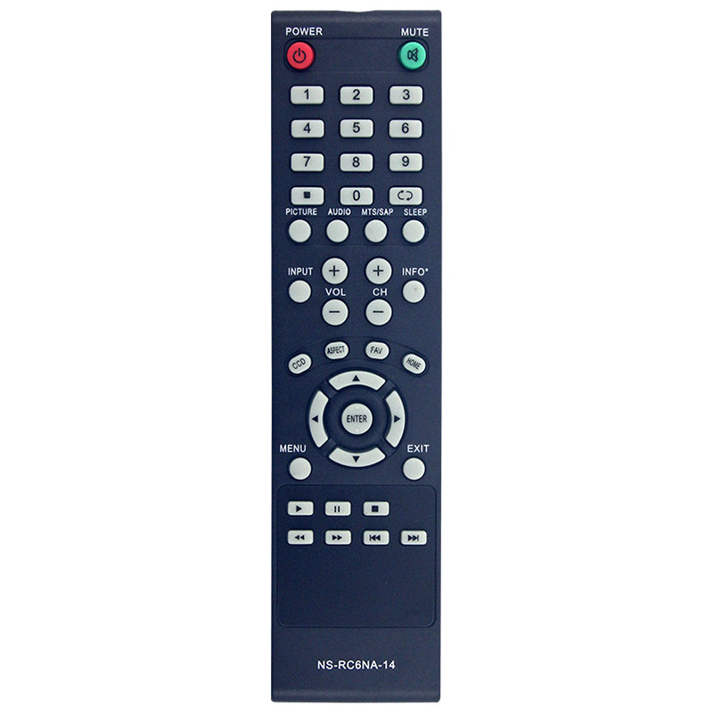 ใช้งานร่วมกับ Insignia TV NS-24E40SNA14 NS-32D20SNA14 NS24E40SNA14 NS32D20SNA14 รีโมทคอนโทรล NS-RC6N