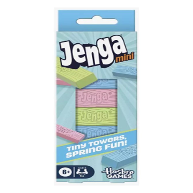 Jenga Mini Spring FUN Game Travel GSSG3416