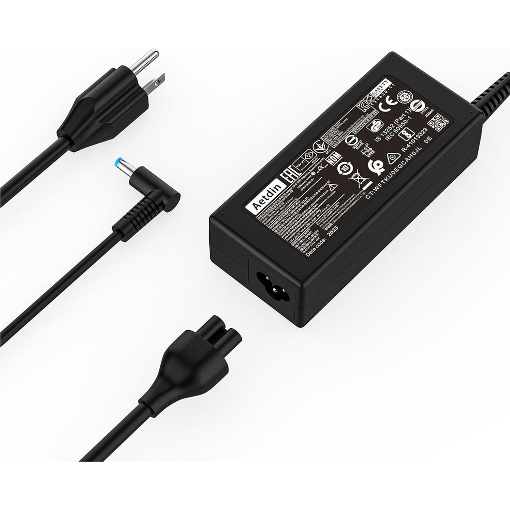 45W 19.5V 2.31A Charger เข้ากันได้กับ HP Pavilion Envy X360 TPN-CA14 r-41013153 15-f272wm 15-f387wm 