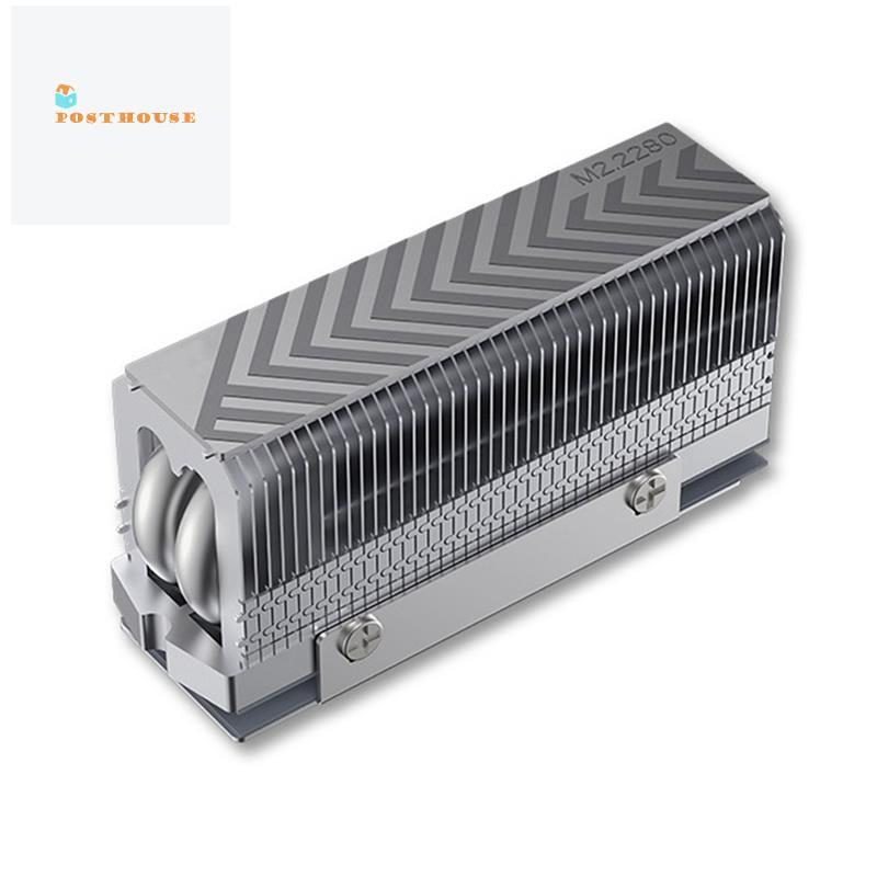 [posthouse]M.2 2280 NVMe SSD ความร้อน Cooler Dual ท่อความร้อนประสิทธิภาพสูงแผ่นความร้อนสําหรับ 2280 