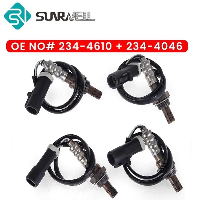 4pcs O2 เซนเซอร์ออกซิเจนสําหรับ Lincoln MKZ MKX Ford Edge Fusion Mazda CX-9 2007 2008 2009 2010 O2 ต
