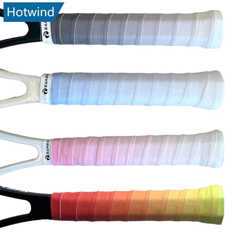 HW Gradient PU Overgrip สำหรับไม้เทนนิสและแบดมินตัน ดีไซน์ซับเหงื่อ ยึดเกาะแน่น T8V4