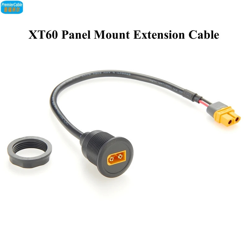 XT60 Extension Cable XT60 Female to Male Connector Cable Round Panel Mount XT60 สายชาร์จ Xt60 Charge
