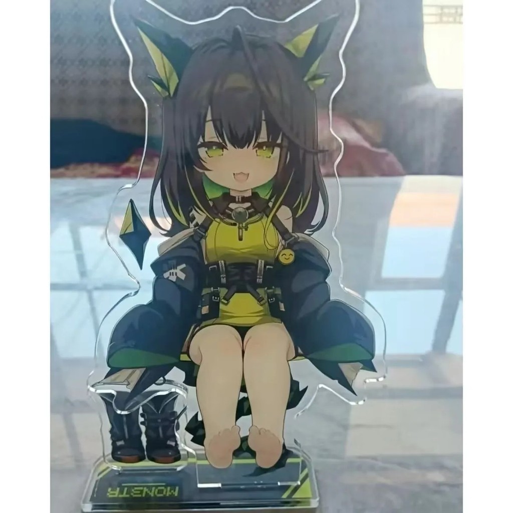 Standee Arknights Keltsit micha รุ่นสําหรับเดสก์ท็อปตกแต่งอะนิเมะเกมสวยมาก Arknights Kelsey อุปกรณ์เ