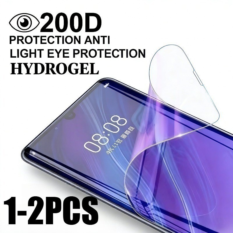 1-2 ชิ้น Anti Blue Light Soft Hydrogel ฟิล์มสําหรับ HTC Wildfire E E2 E3 E4 E5 E6 X Plus star lite ระเบิด Anti Spy ความเป็นส่วนตัวและหน้าจอ HD Protector Matte ฟิล์ม