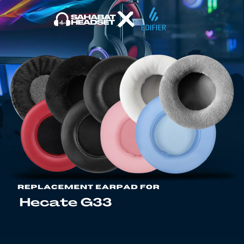 Earpad Earcup Earcushion Edifier Hecate G33 G 33 แผ่นโฟมโฟม