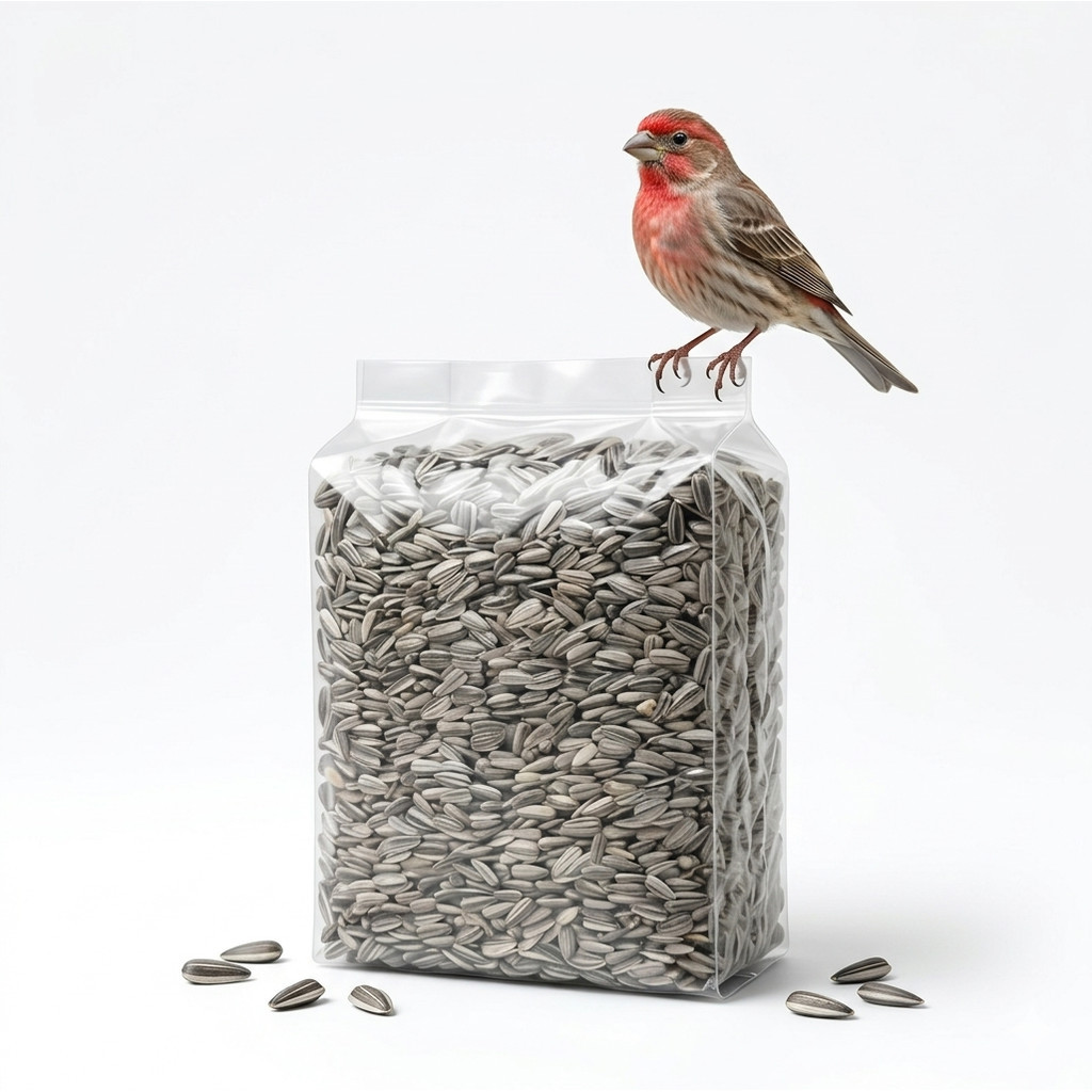 Sunflower Seeds ฮังการี เม็ดเล็ก เปลือกบาง เหมาะสำหรับนกและสัตว์เลี้ยง 500g