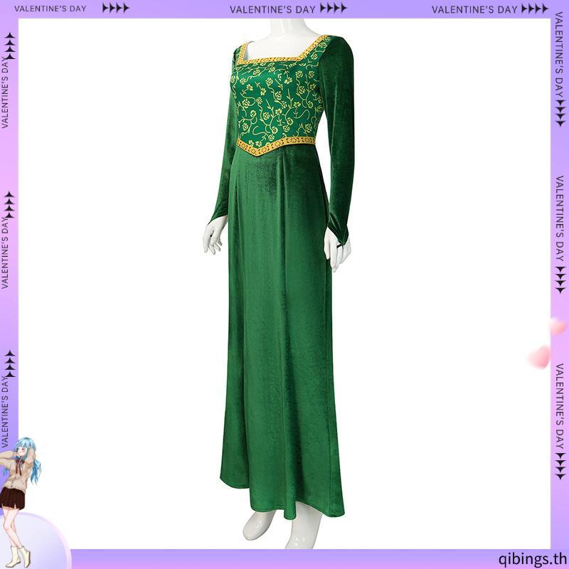 Shrek-fiona Princess ชุดเครื่องแต่งกายคอสเพลย์ สําหรับงานปาร์ตี้ฮาโลวีน
