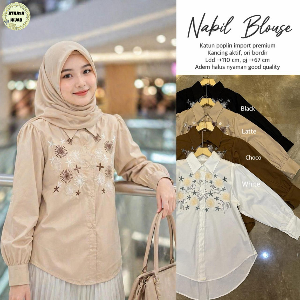 2504 NABIL BLOUSE by ATHAYA // NOVIISTUFF