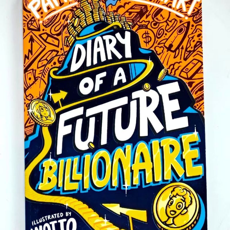 กระดาษหนังสือภาษาอังกฤษ B5 Large Format Future Billionaire Diary รางวัล Writer Pame Bradley