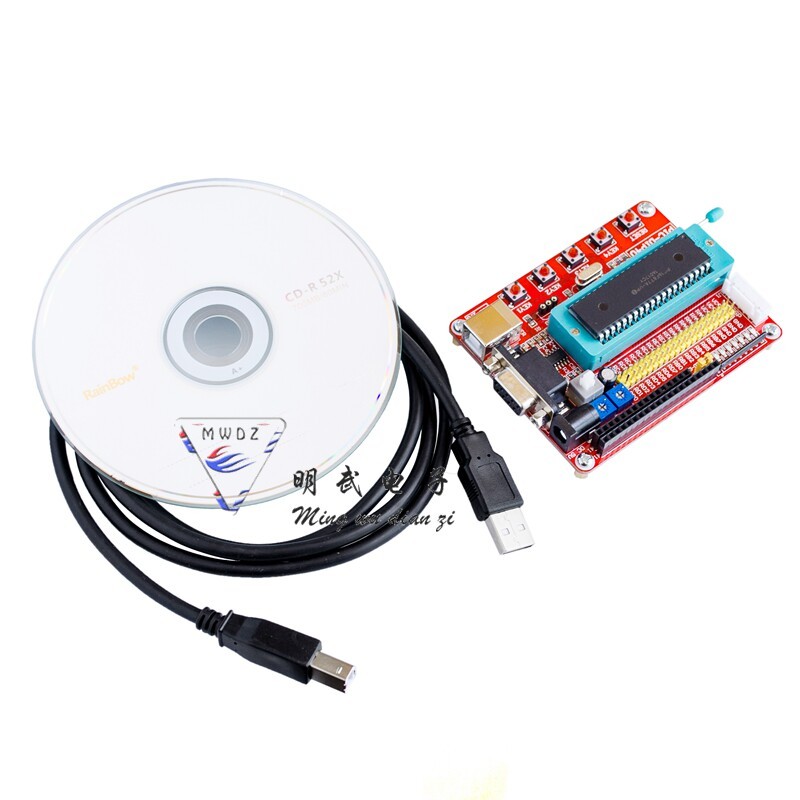 PIC16F877A PIC Development Board System บอร์ดการเรียนรู้