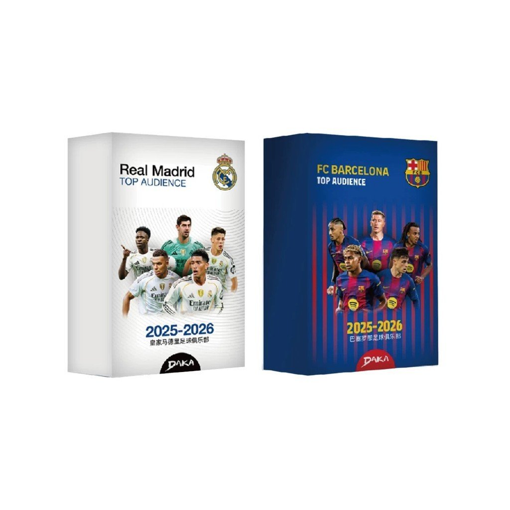 DAKA 2025-26 Season Barcelona/Real Madrid Top Audience Team Box รับประกันของแท้
