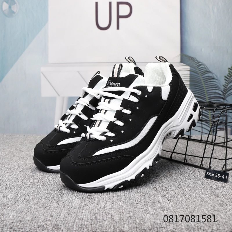 รองเท้า Skechers D'Lites Panda แบบพื้นหนา
