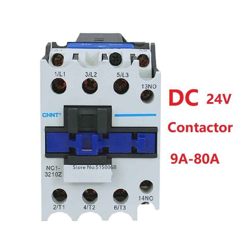 Original CHINT DC คอนแทคแม่เหล็กไม่มี NC NC1-099Z NC1-1210Z NC1-810Z NC1-2510Z NC1-3210Z 9A 12A 18A 