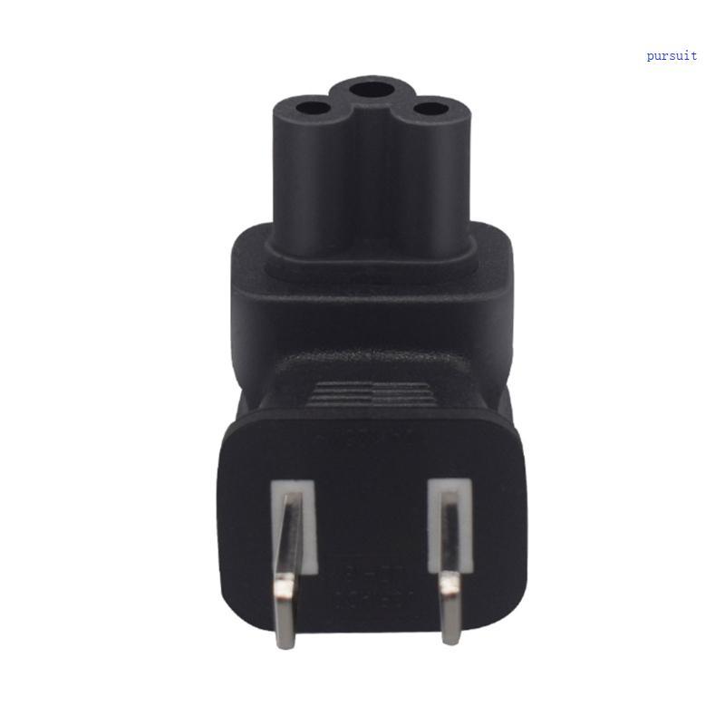 SUIT* US Standard Outlets 1-15P to C5 การเชื่อมต่อปลั๊กไฟอะแดปเตอร์ PVC Component