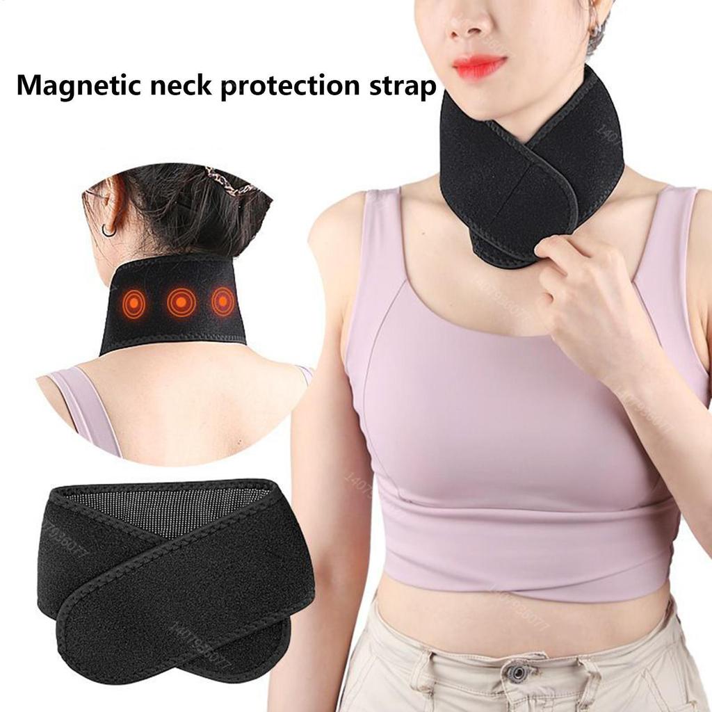 1PCS คอรั้ง WARM Cervical Wrap Windproof Magnetic Warm คอรั้งสําหรับผู้ชายและผู้หญิง Travel Air-CONV