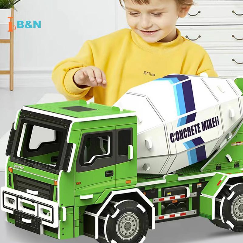 XeR ปริศนากระดาษสําหรับเด็ก 3d Model Craft House Diy Early Education และของเล่นเพื่อการศึกษาประกอบ TH