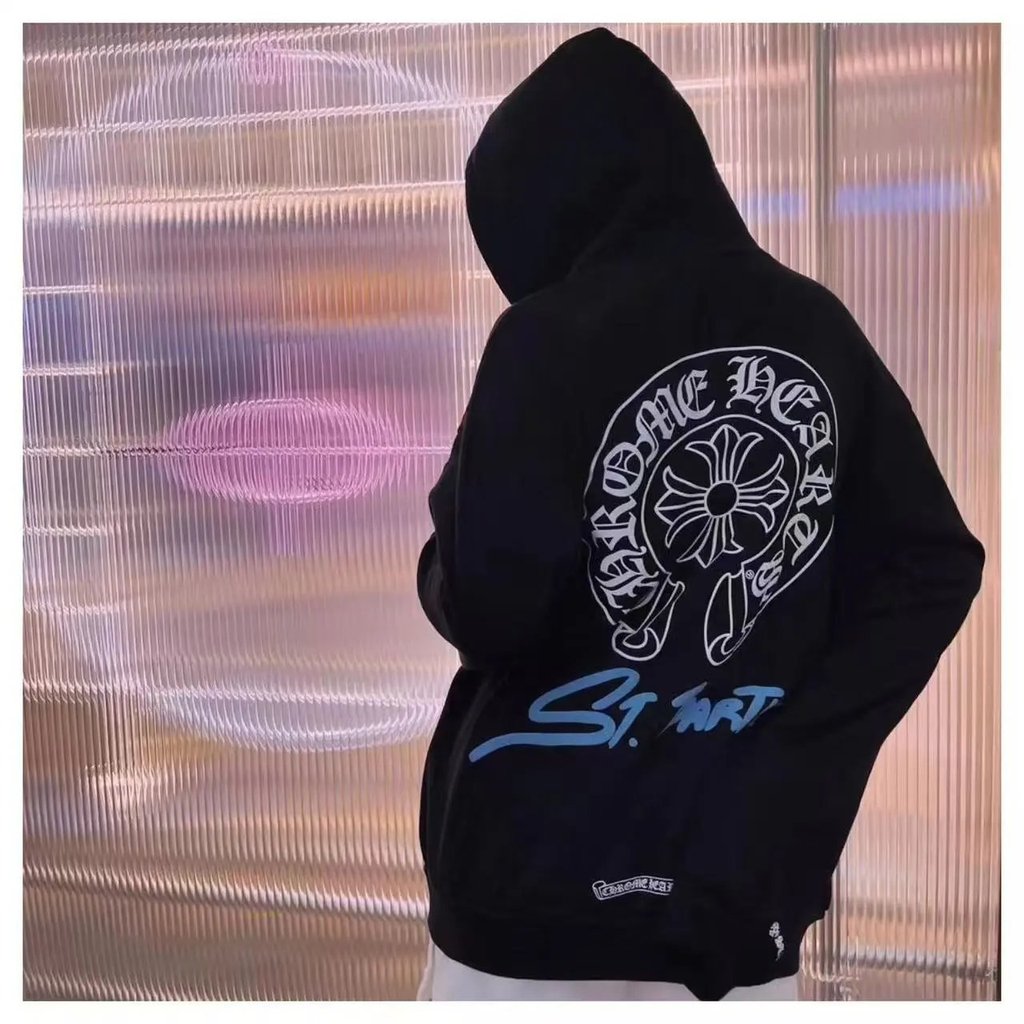 Original Label Zipper Hooded Sweatshirt รุ่นหลวม Unisex