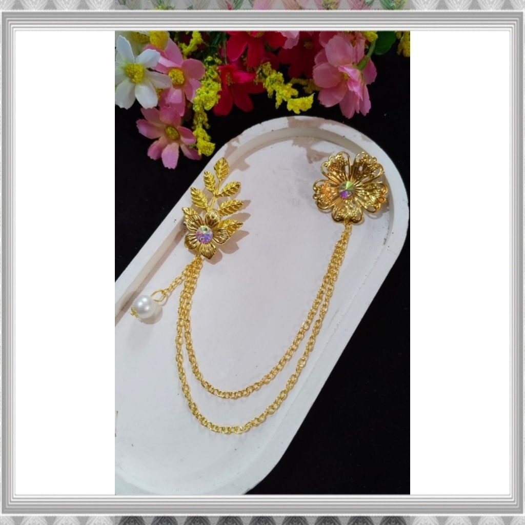 เข็มกลัด Kebaya/เข็มกลัดคอปก/เข็มกลัด Kebaya ทันสมัย [SF] A104 QUALITY 2026