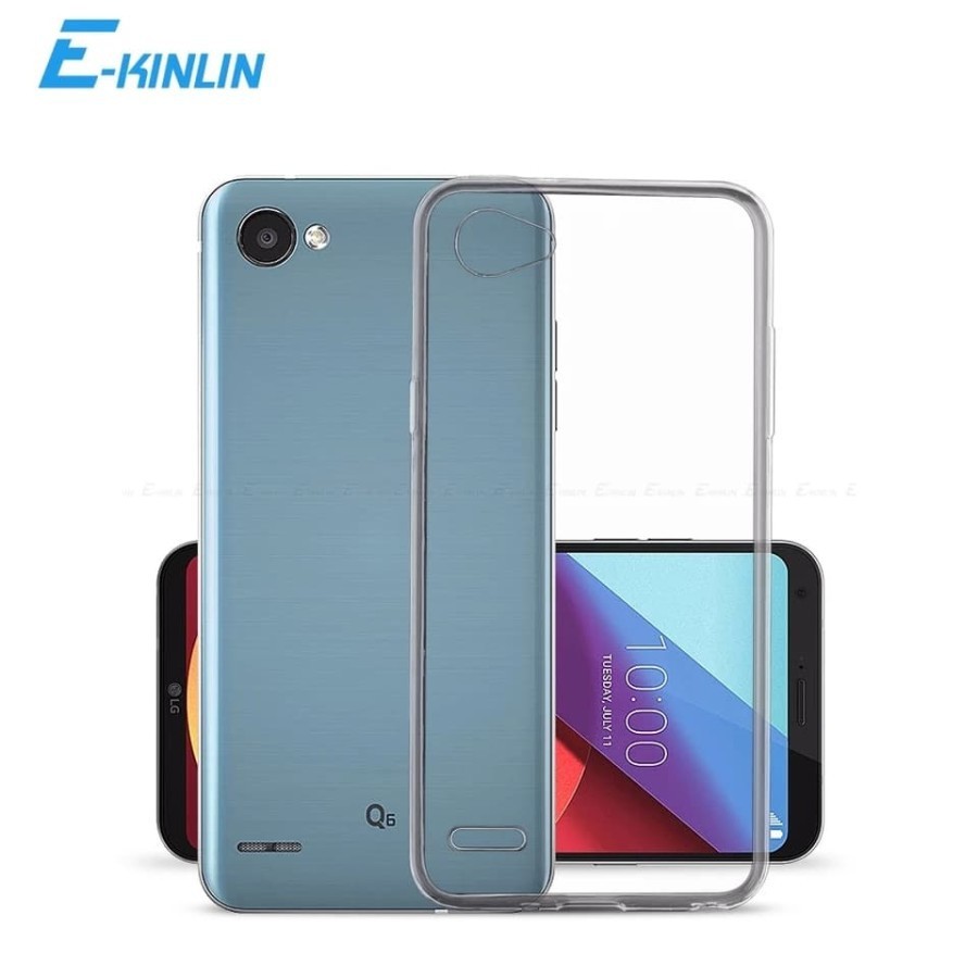 LG Q6 Q6 PLUS SOFT CASE CLEAR ULTRATHIN JELLY CASE