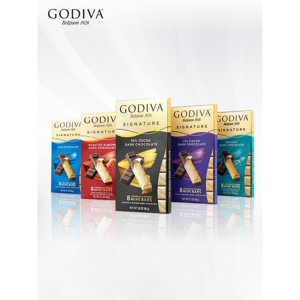 2026 กล่องช็อคโกแลต Godivan สไตล์ใหม่ดาร์กช็อกโกแลตขนมระดับไฮเอนด์ขนมน้ําชายามบ่าย20260428