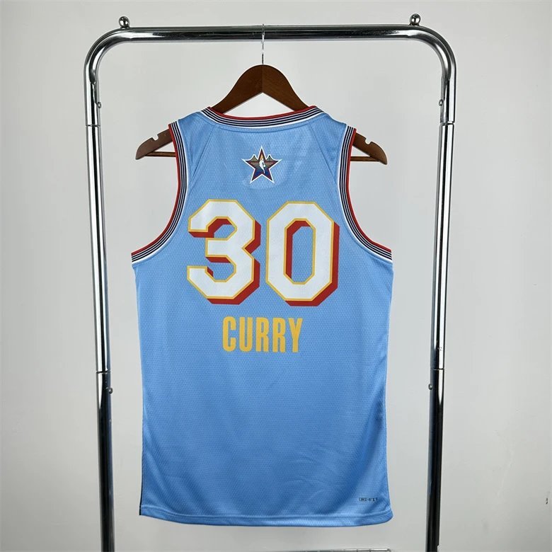 2025 All-Star Tatum Cullivan Banya Pony Jersey Curry James Irvingli Rad Mitchell