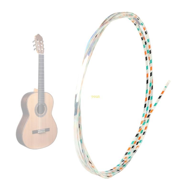 Youn Guitar Purfling Strips Fingertip Protector Binding Strips กีตาร์ Purfling Strips