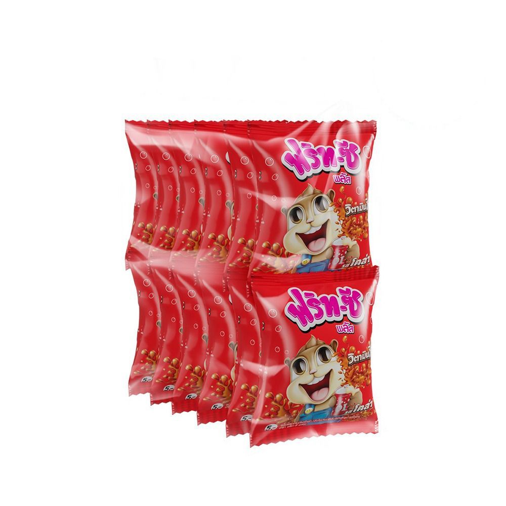 ฟริทซีพลัสฟรุตกัมมี่โคล่า 22 กรัม X12 FRIT C PLUS GUMMY COLA 22G.X12