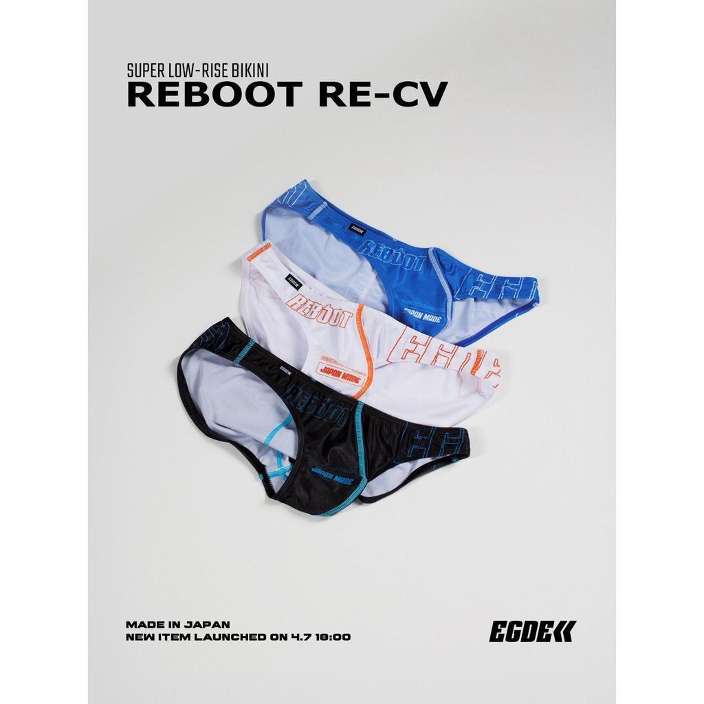 ⭐โลกคนมีสไตล์⭐Japan Japan EGDE Bright Feeling 4035 Tricolor REBOOT กางเกงชั้นในชายเซ็กซี่เอวต่ํา