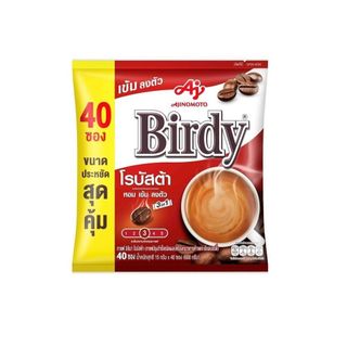 [สินค้าส่งด่วน] เบอร์ดี้ 3อิน1 โรบัสต้า 15ก. X 40ซ. BIRDY 3IN1 ROBUSTA 15G. X 40S.
