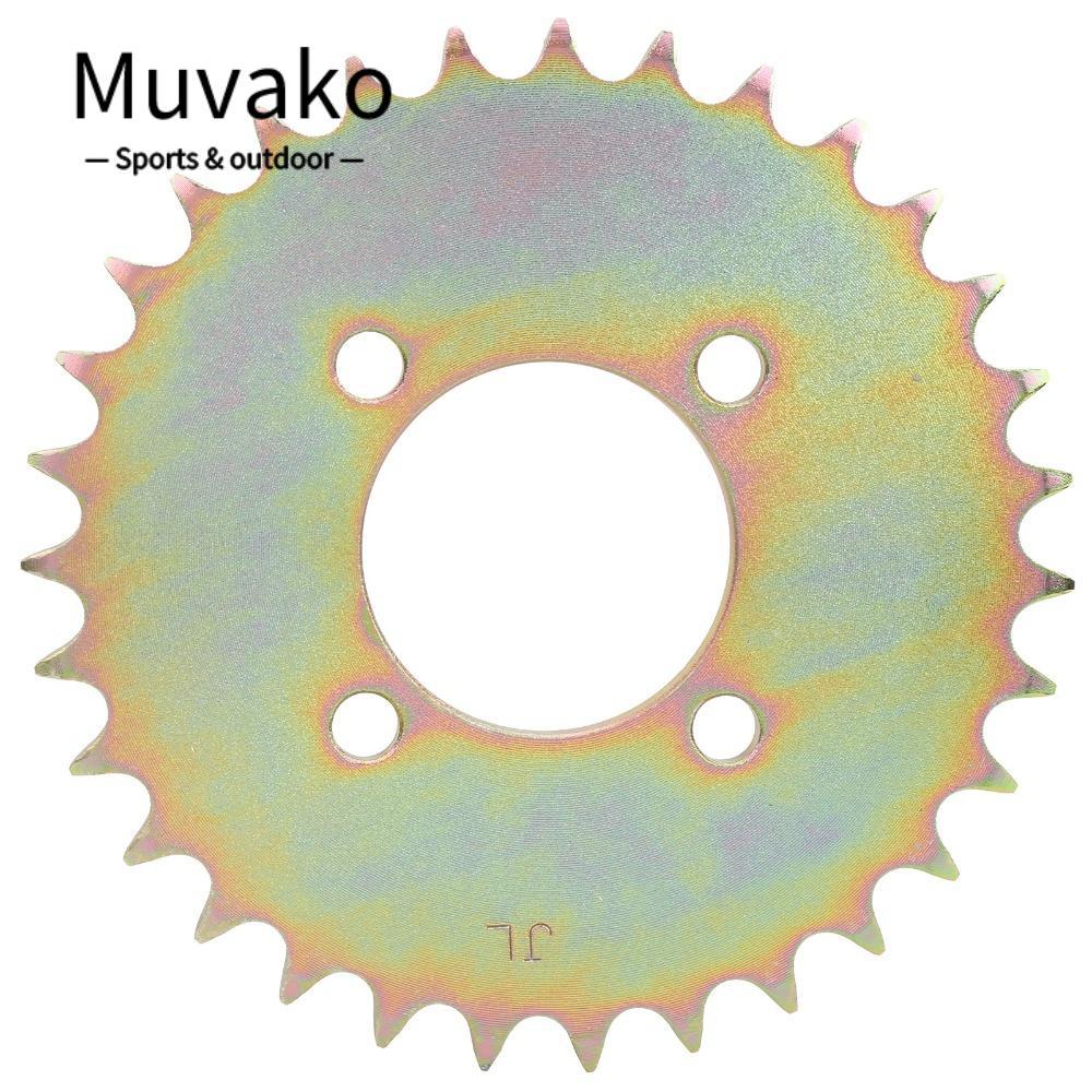 MUVAKO สเตอร์รถจักรยานยนต์, 530 31T เหล็กคาร์บอนเฟืองความเร็วเดียว,ทนทานประสิทธิภาพสูง OD 165 มม. ID