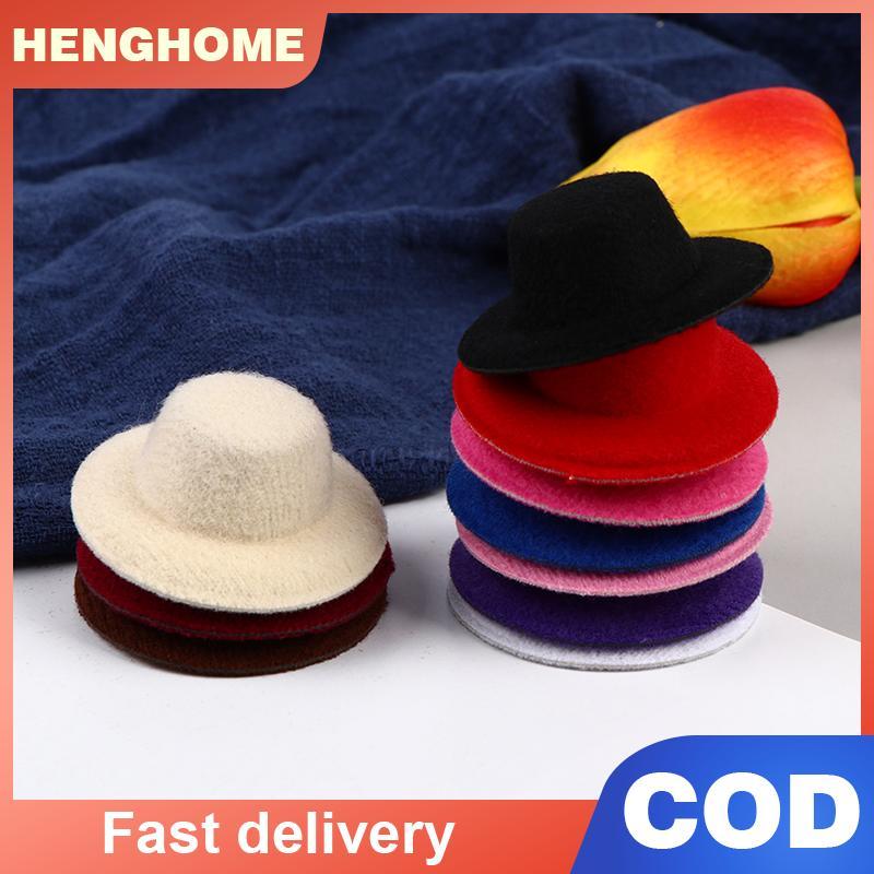 [HENGHOME] 5 ชิ้น 1:12 Dollhouse Miniature Hat Mini Dolls Hat Dolls House Accessories [COD]