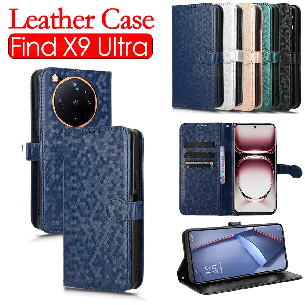 สําหรับ FindX9 Ultra Flipเคสโทรศัพท์หนังสําหรับOppoค้นหาX9 Ultra X9Ultra X9pro X9s Pro X9SPro FindX9