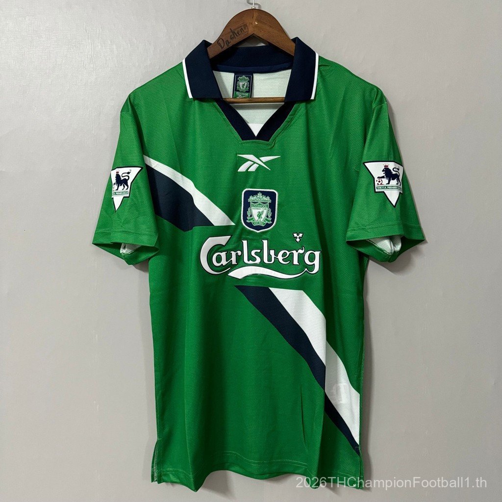Retro SSS+1999-00 เสื้อฟุตบอลแขนสั้น Liverpool Retro