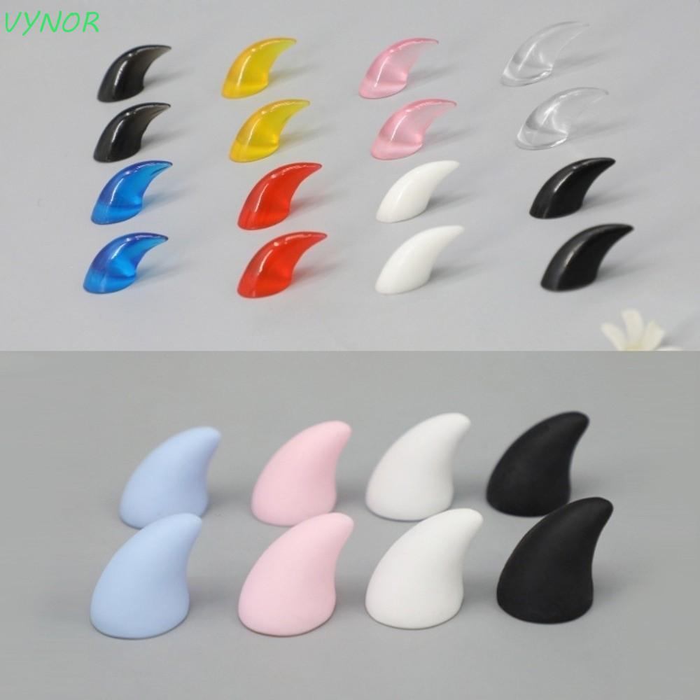 VYNOR 8pcs Furry Claws เล็บ,อีพ็อกซี่ Handmade สัตว์ Fursuit Claws อุปกรณ์เสริม, Creative Pointed/Ob