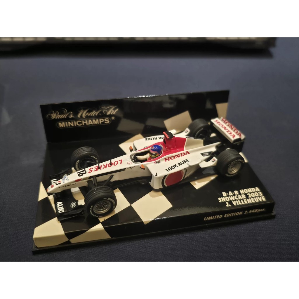 [สต๊อกพร้อม หากคุณมีคําถามใด ๆ ติดต่อ] MINICHAMPS Mini Cut 1/430F1 BAR Honda Ho