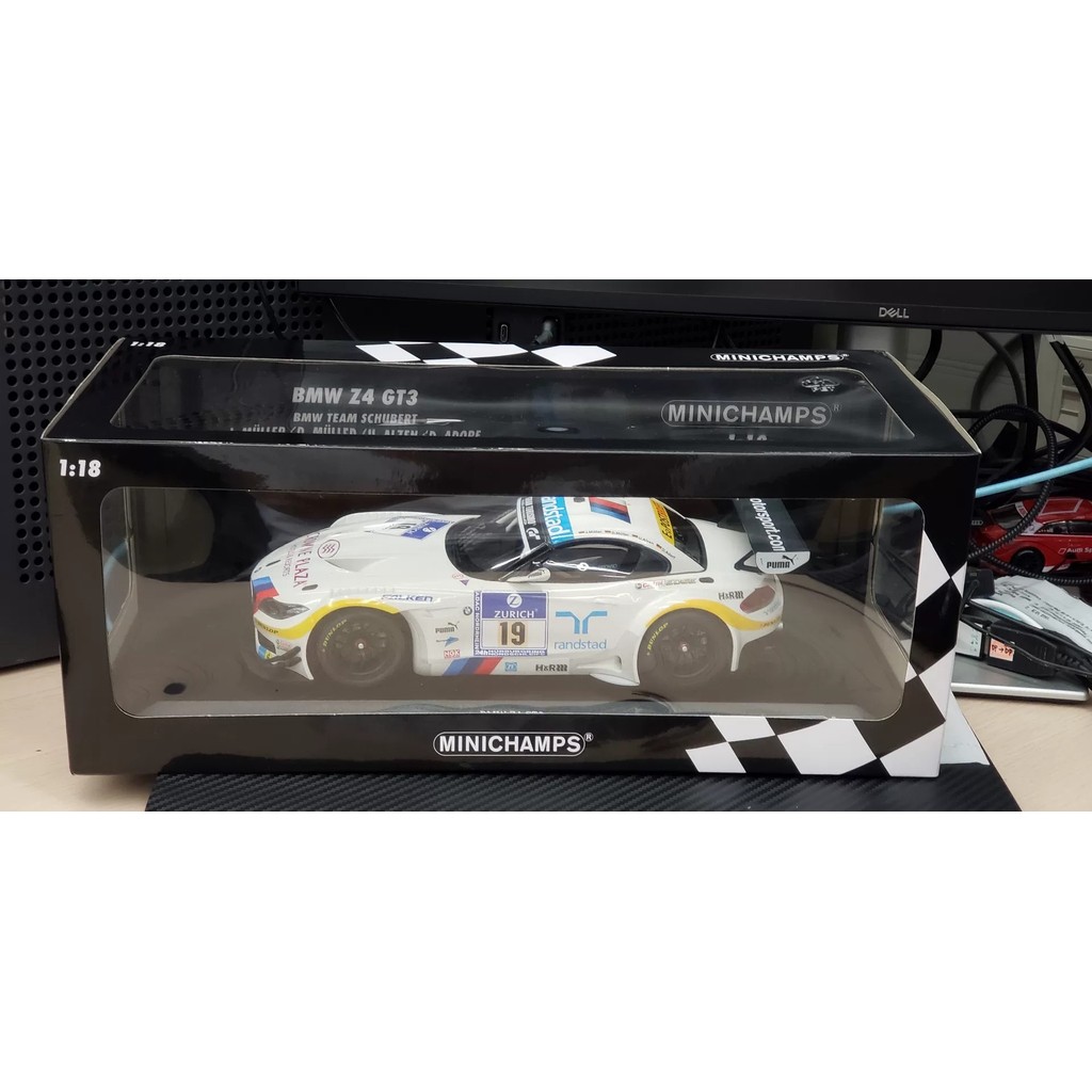 [มาใหม่เดือนพฤษภาคม] ggg1/18 z4 gt3 bmw bmw Mini Cut minichamps1: 18 Car Model 2012 New Borgring 24 