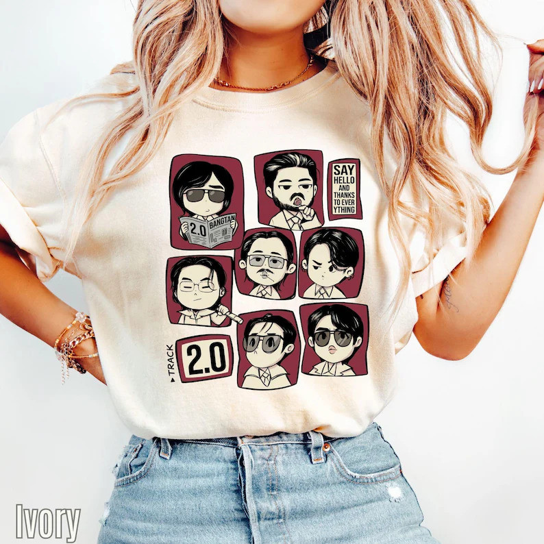 [มีสินค้า] เสื้อ BTS Cute 2.0 World Tour Ariran – สินค้า K-Pop