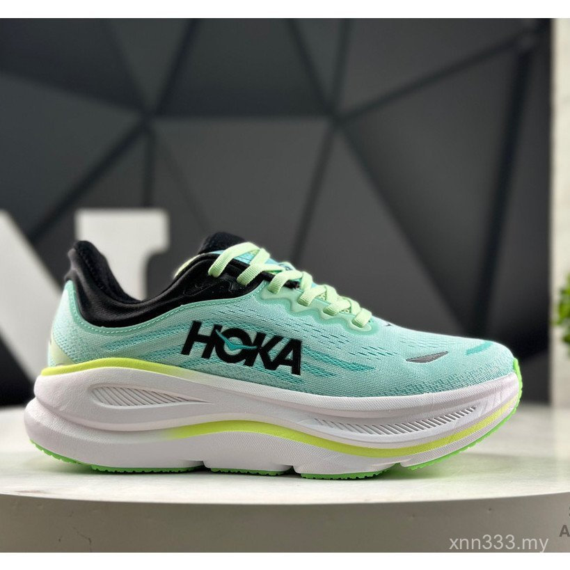 HO-KA Bondi 9 Neutral Running Shoes - Sports Combat รองเท้าบุรุษและสตรี D01N VJWU