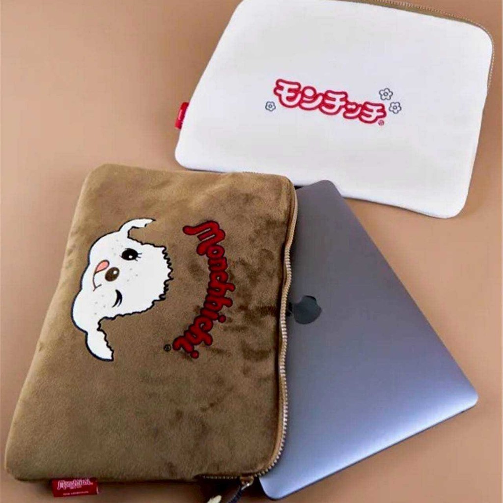 💻💖 กระเป๋าใส่ ipad มีทั้งหมด 2 ลาย ขนาด 14 นิ้ว (33×26×12cm) วัสดุผ้าขนนุ่มรองรับแรงกระแทก ใส่ได้ทั้ง ipad และ โน๊ตบุ๊ค
